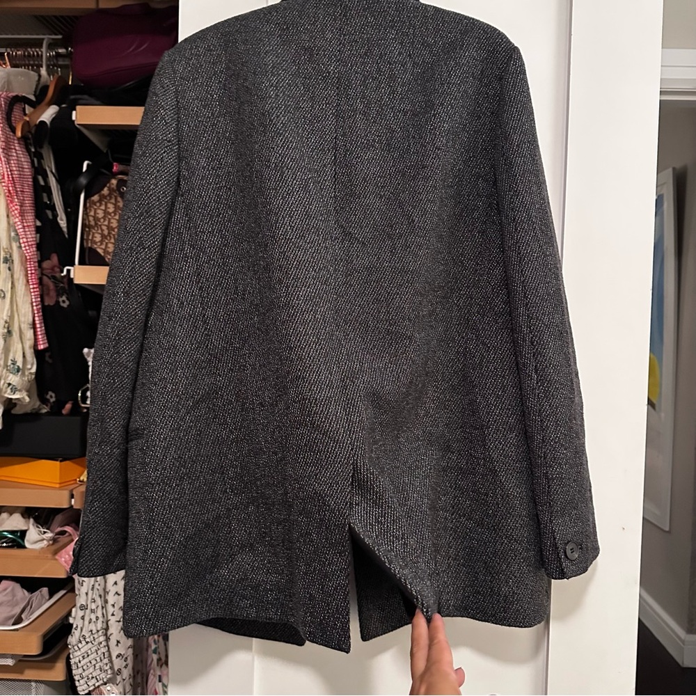 All Saints Isla Herringbone Wool Blazer US 8 - Picture 7 of 7